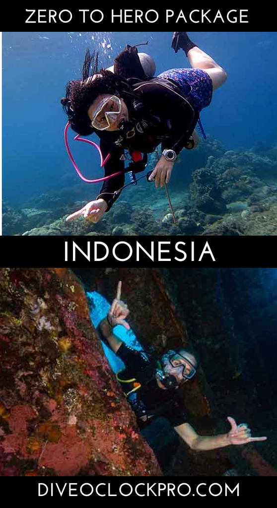 PADI Zero to Hero  - Bali - Indonesia