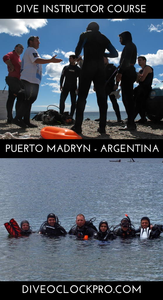 PADI Instructor Development Course Argentina - Puerto Madryn - Argentina