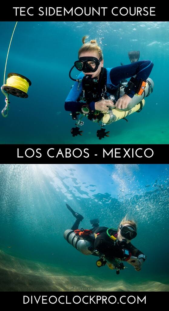 PADI Tech Course Tec Sidemount Diver - Cabo San Lucas - Mexico